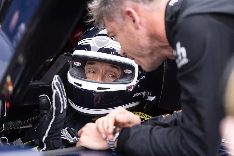 Jacky Ickx, Genesis Magma Racing, Andre Lotterer, Genesis Magma Racing