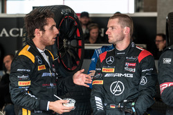 #56 Black Falcon, Mercedes-AMG GT3: Daniel Juncadella; #00 AMG-Team Black Falcon, Mercedes AMG-GT3: