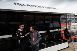 Stoffel Vandoorne and Nicolas Todt