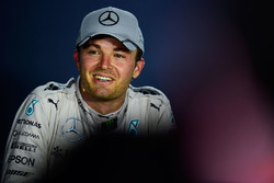 Nico Rosberg, Mercedes AMG F1 in de FIA Persconferentie