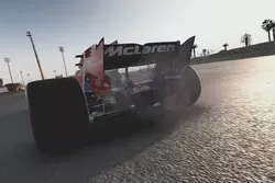Défaillance moteur de la McLaren