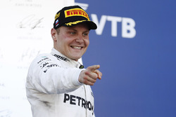 Подіум: переможець гонки Валттері Боттас, Mercedes AMG F1