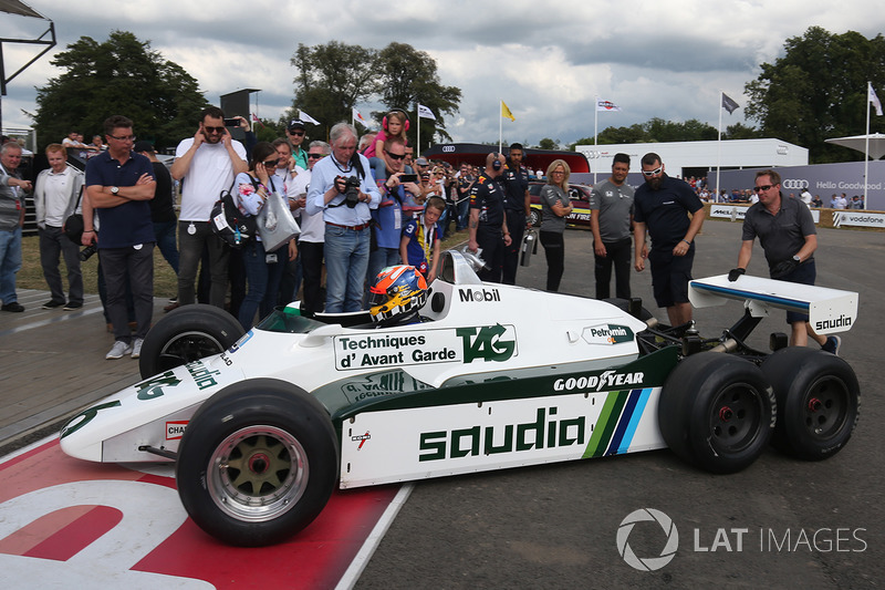 Karun Chandhok, Williams FW08B 6 wheeler