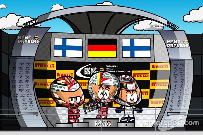 El GP de Hungría 2017 de F1 según Los MiniDrivers