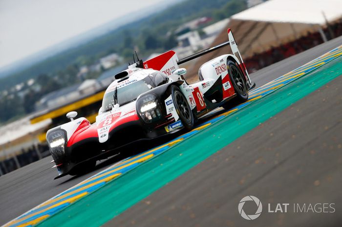 #8 Toyota Gazoo Racing Toyota TS050: Sébastien Buemi, Kazuki Nakajima, Fernando Alonso