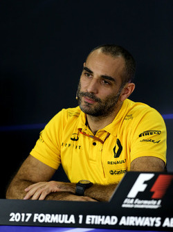 Cyril Abiteboul, Renault Sport F1 Managing Director in the Press Conference