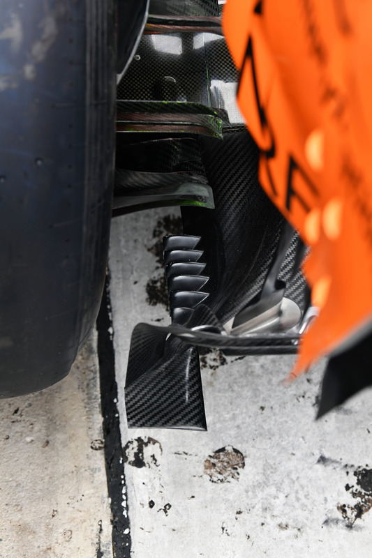 McLaren MCL33 aero detay