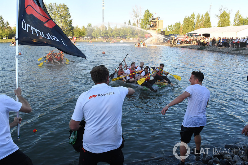 FOM at the raft race