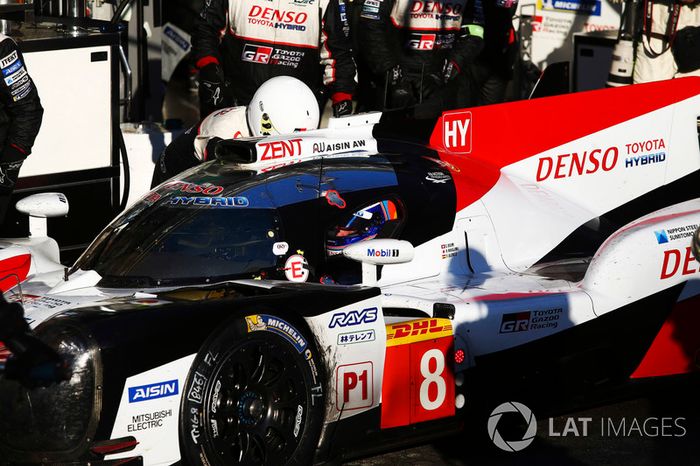 #8 Toyota Gazoo Racing Toyota TS050: Sébastien Buemi, Kazuki Nakajima, Fernando Alonso