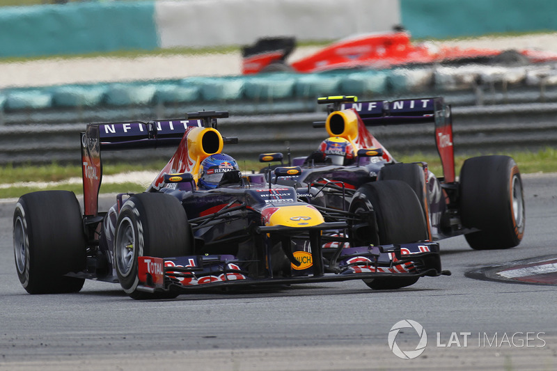 Sebastian Vettel, Red Bull Racing RB9, Mark Webber, Red Bull Racing RB9