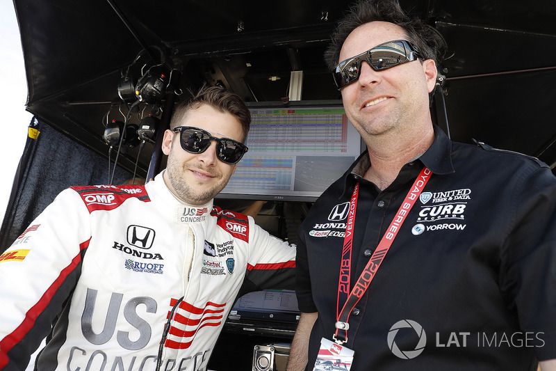 Marco Andretti, Herta - Andretti Autosport Honda, con Bryan Herta