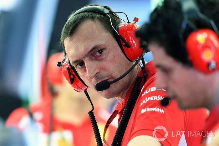 Riccardo Adami, ingeniero de carreras de Ferrari