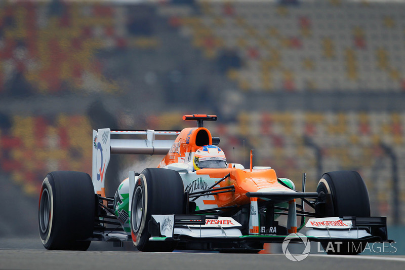 16. Paul di Resta, 59 GPs (2011-2013, 2017). Seu melhor resultado é o 4° (Singapura 2012 e Bahrein 2013).