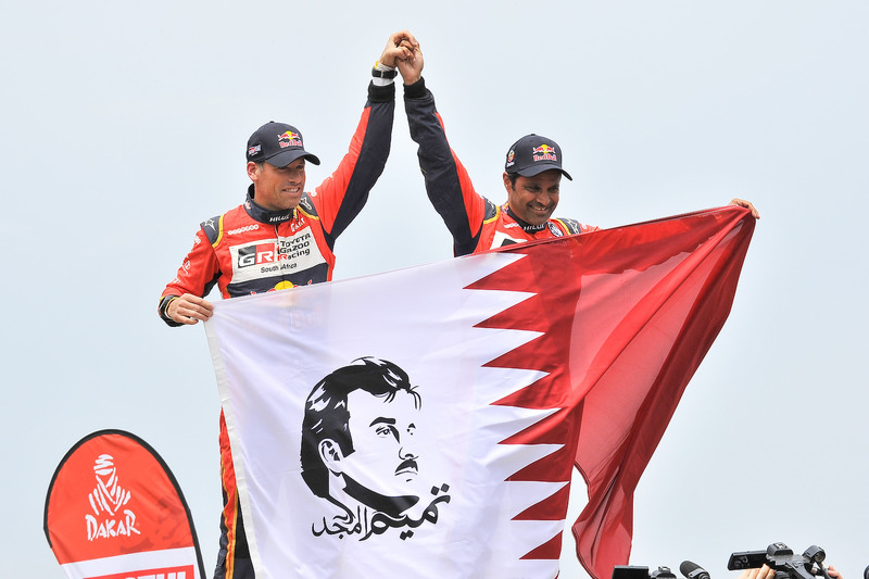 Nasser Al-Attiyah, Mathieu Baumel, Toyota Gazoo Racing