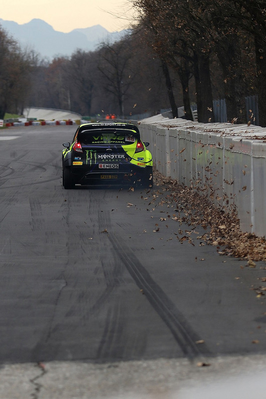 Valentino Rossi, Carlo Cassina, Ford Fiesta WRC