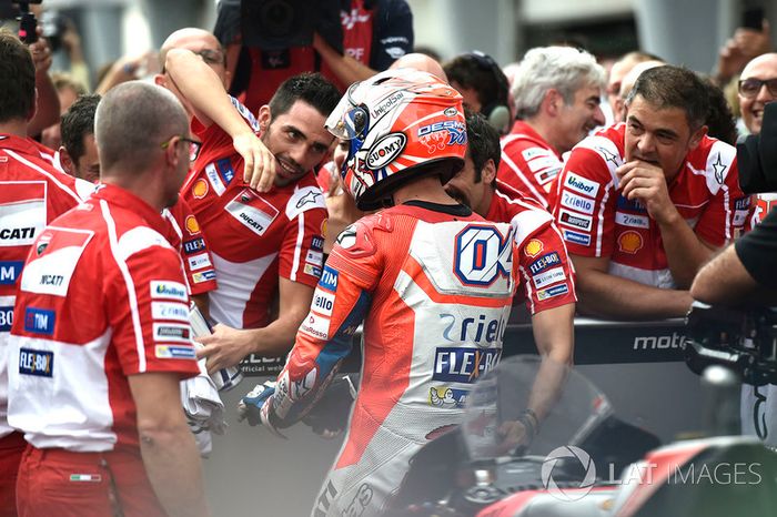 Ganador, Andrea Dovizioso, Ducati Team