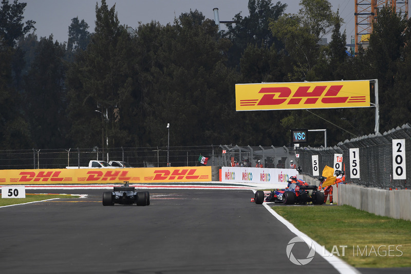Brendon Hartley, Scuderia Toro Rosso STR12 abandona