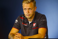 Kevin Magnussen, Haas F1 Team, in the Thursday press conference