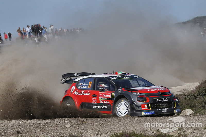 Craig Breen, Scott Martin, Citroën C3 WRC, Citroën World Rally Team