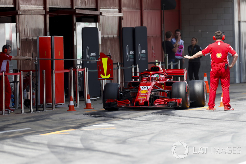 Antonio Giovinazzi, Ferrari SF71H