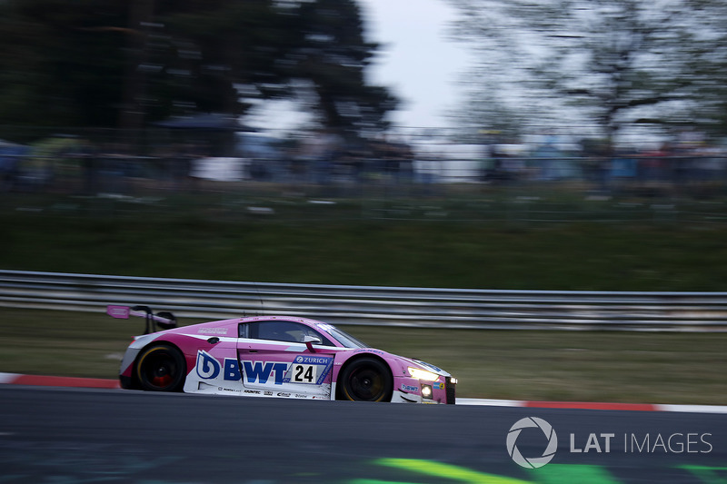 12. #24 Audi Sport Team BWT Mücke Motorsport Audi R8 LMS GT3: Markus Winkelhock, Mike Rockenfeller, Christopher Haase, Nico Müller