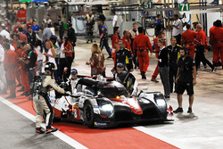 Yarış galibi #8 Toyota Gazoo Racing Toyota TS050-Hybrid: Sebastien Buemi, Anthony Davidson, Kazuki N