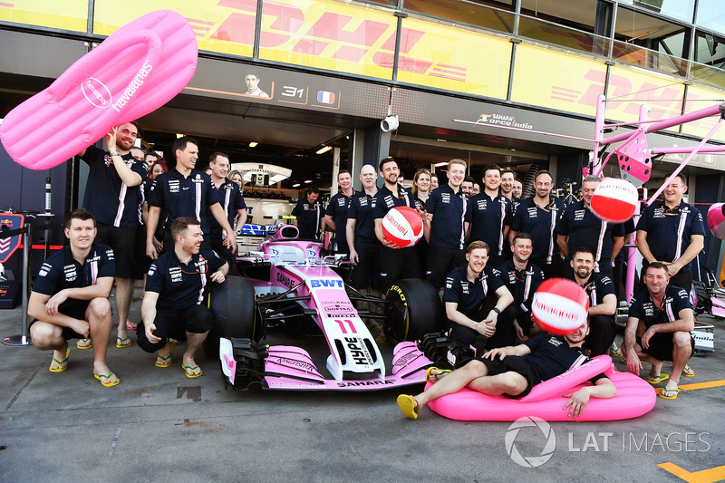 Havaianas sponsort de Force India