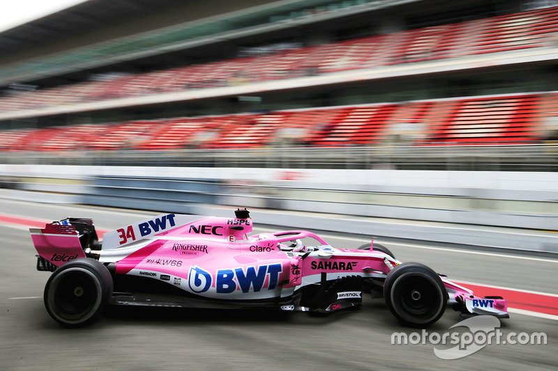 Nikita Mazepin, Sahara Force India F1 VJM11