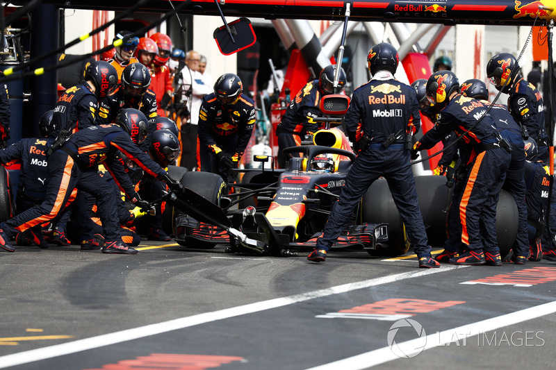 Піт-стоп Даніеля Ріккардо, Red Bull Racing RB14