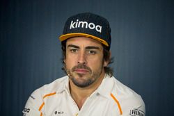 Fernando Alonso, McLaren in the Press Conference