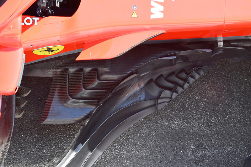 Боковой дефлектор Ferrari SF71H