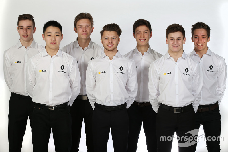 Arthur Rougier, Sun Yue Yang, Christian Lundgaard, Max Fewtrell, Jack Aitken, Victor Martins, Sacha Fenestraz