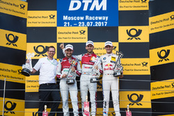 Podium: 1. René Rast, Audi Sport Team Rosberg, Audi RS 5 DTM; 2. Mike Rockenfeller, Audi Sport Team