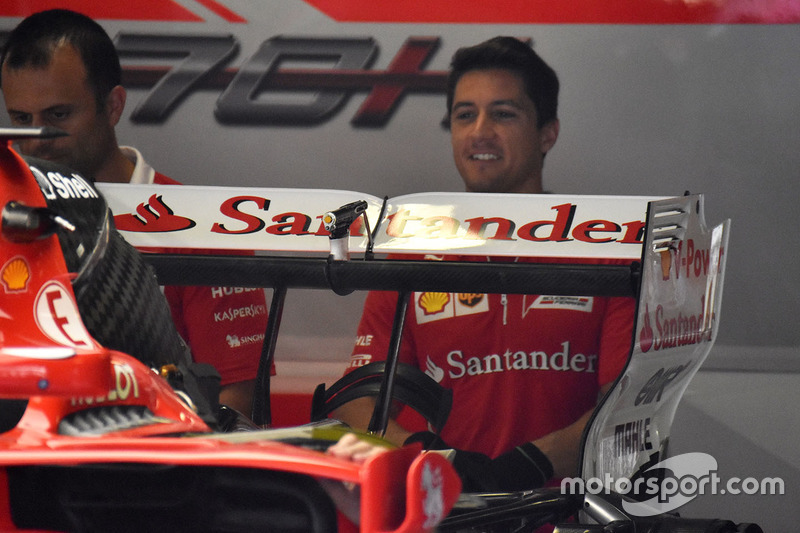 Ferrari SF70H rear wing detail