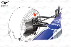 Toro Rosso STR12: il pivot della sospensione anteriore