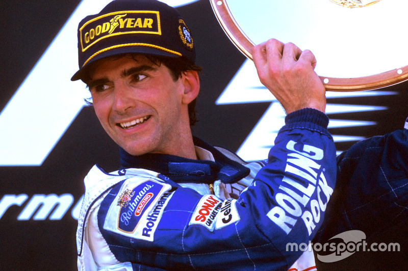 Podio: Ganador, Damon Hill, Williams Renault