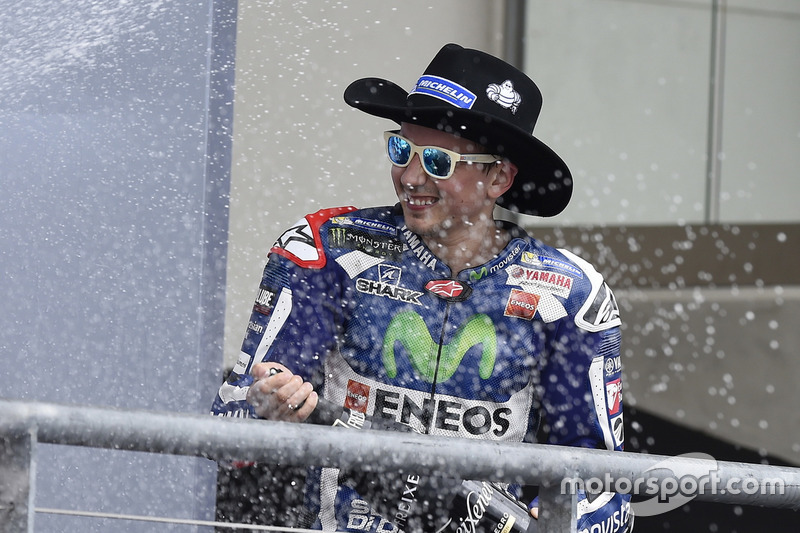 Podium: Jorge Lorenzo, Movistar Yamaha MotoGP, Yamaha