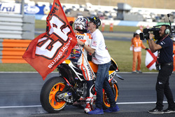 Переможець гонки Марк Маркес, Repsol Honda Team, Алекс Маркес, Marc VDS