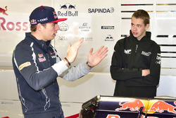 Richard Verschoor met Max Verstappen, Scuderia Toro Rosso