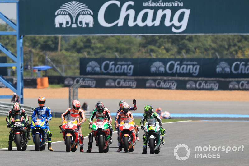 Latihan start MotoGP