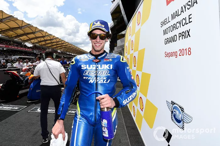 Segundo clasificado Alex Rins, Team Suzuki MotoGP
