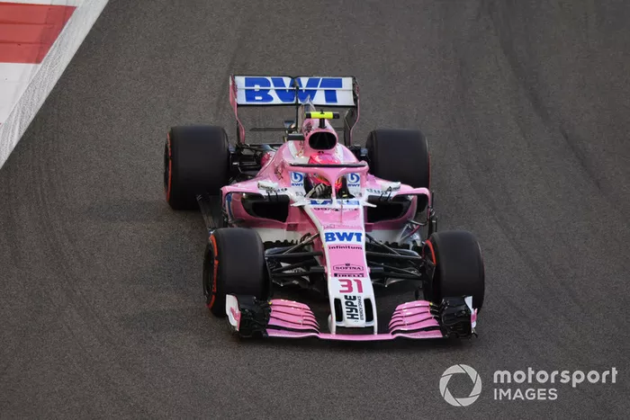 Esteban Ocon, Racing Point Force India VJM11 - 2018