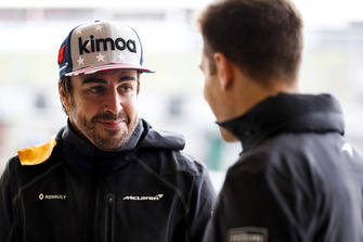 Fernando Alonso, McLaren ve Stoffel Vandoorne, McLaren