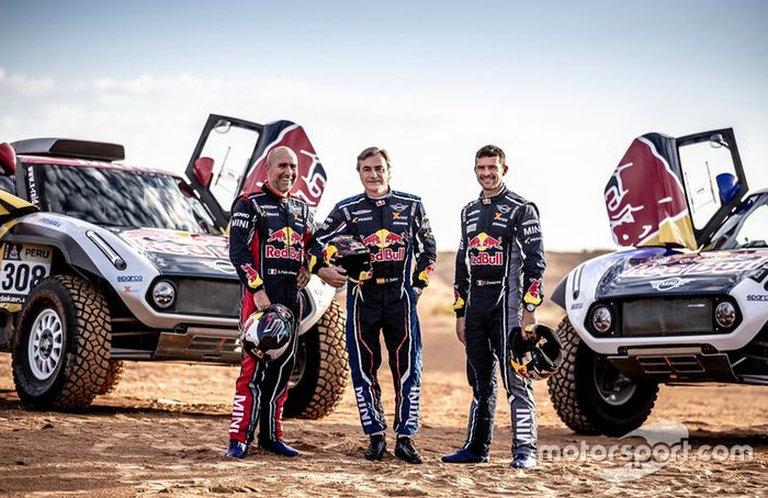 Carlos Sainz, Cyril Despres, MINI John Cooper Works Buggy, Stéphane Peterhansel, X-raid MINI JCW Team