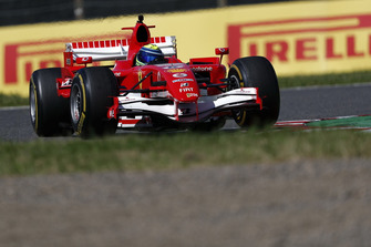 Felipe Massa, Ferrari, giro dimostrativo al Legends F1 30esimo Anniversario