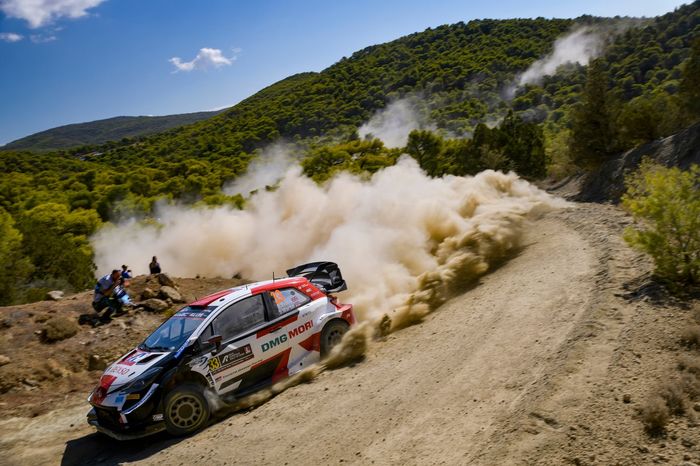 Elfyn Evans, Scott Martin, Toyota Gazoo Racing WRT Toyota Yaris WRC