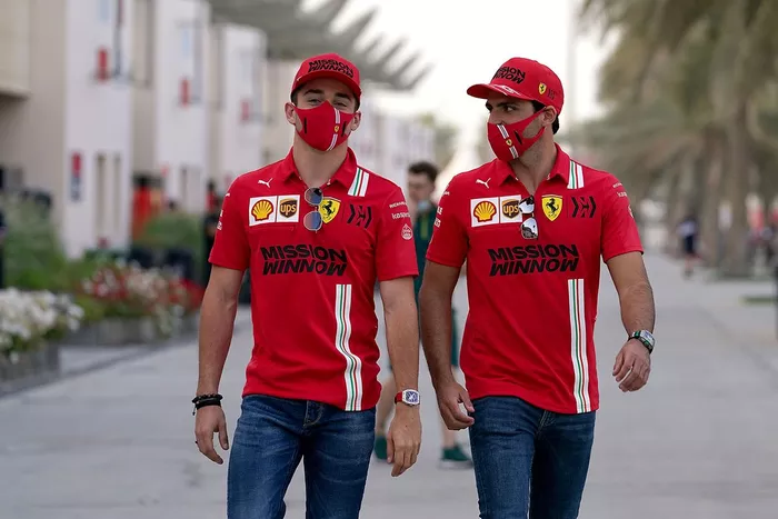 Charles Leclerc, Ferrari, Carlos Sainz Jr., Ferrari