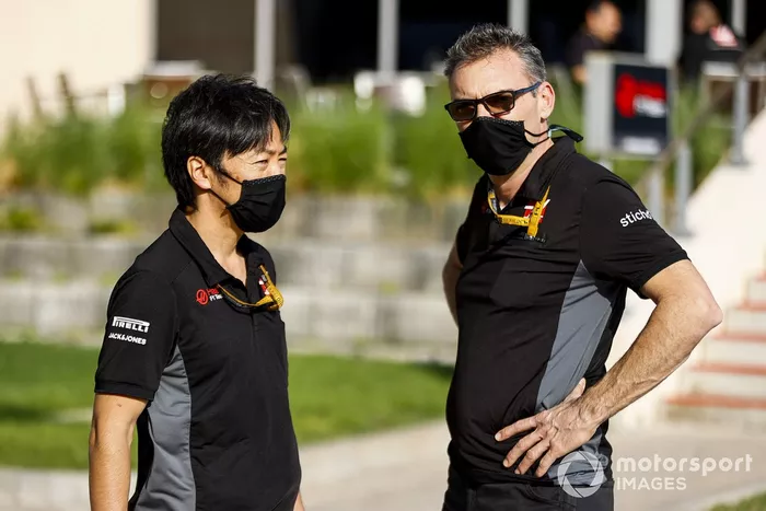 Ayao Komatsu, ingeniero jefe de carrera de Haas F1