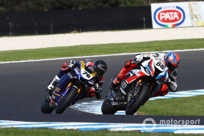 Tom Sykes, BMW Motorrad WorldSBK Team, Loris Baz, Ten Kate Racing Yamaha