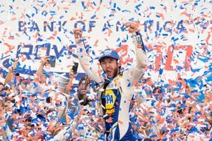 Race winner Chase Elliott, Hendrick Motorsports Chevrolet